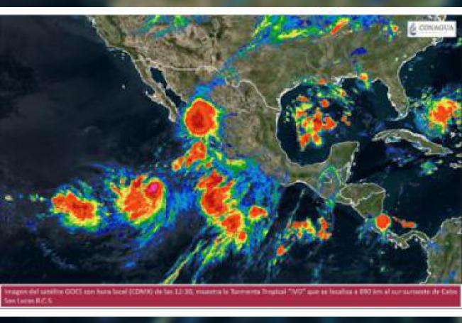 Tormenta tropical Ivo puede traer más inundaciones HidrocalidoDigital