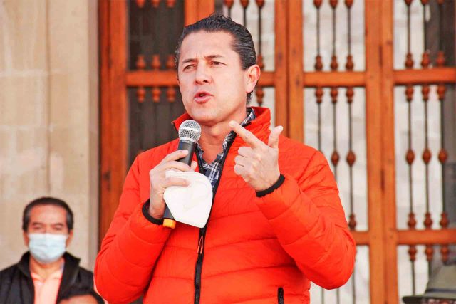 Gustavo Granados, coordinador estatal de Movimiento Ciudadano.