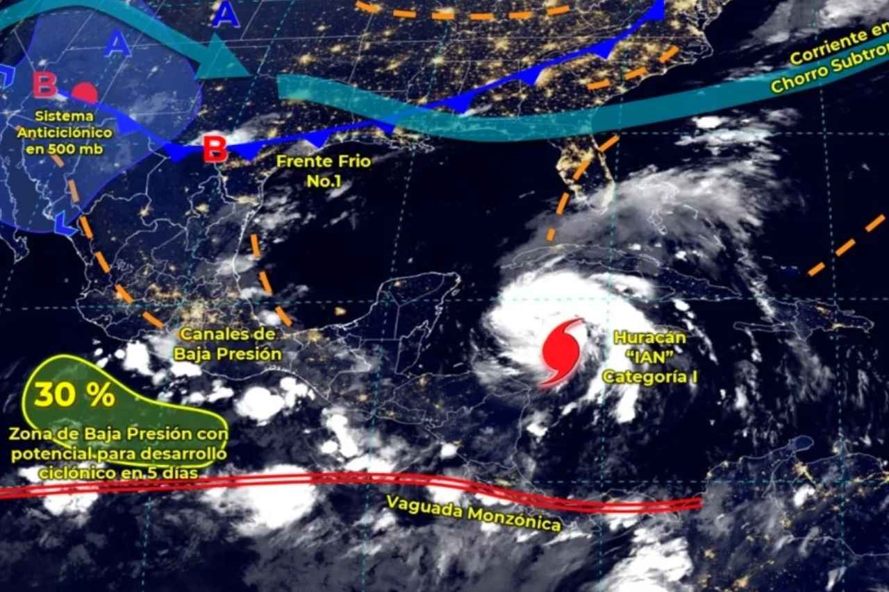 La Tormenta Tropical Ian Ya Es Hurac N Hidrocalidodigital