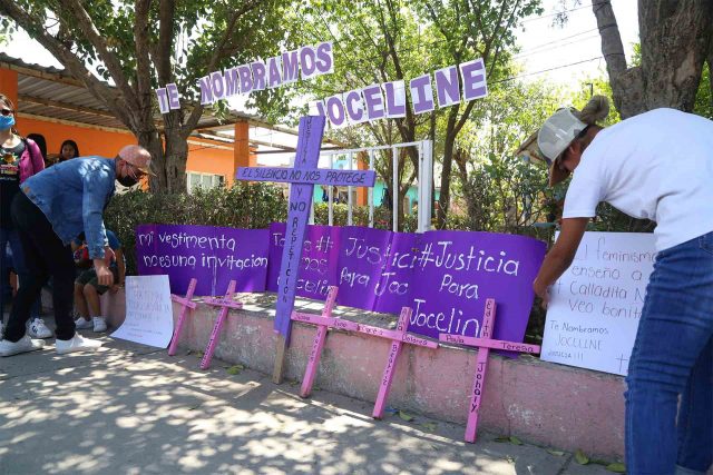 Aguascalientes Feminicidio Jocelin Marcha Santa María de Gallardo