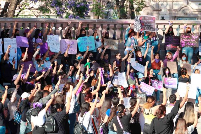 Aguascalientes Manifestación Mujeres Feminicidios