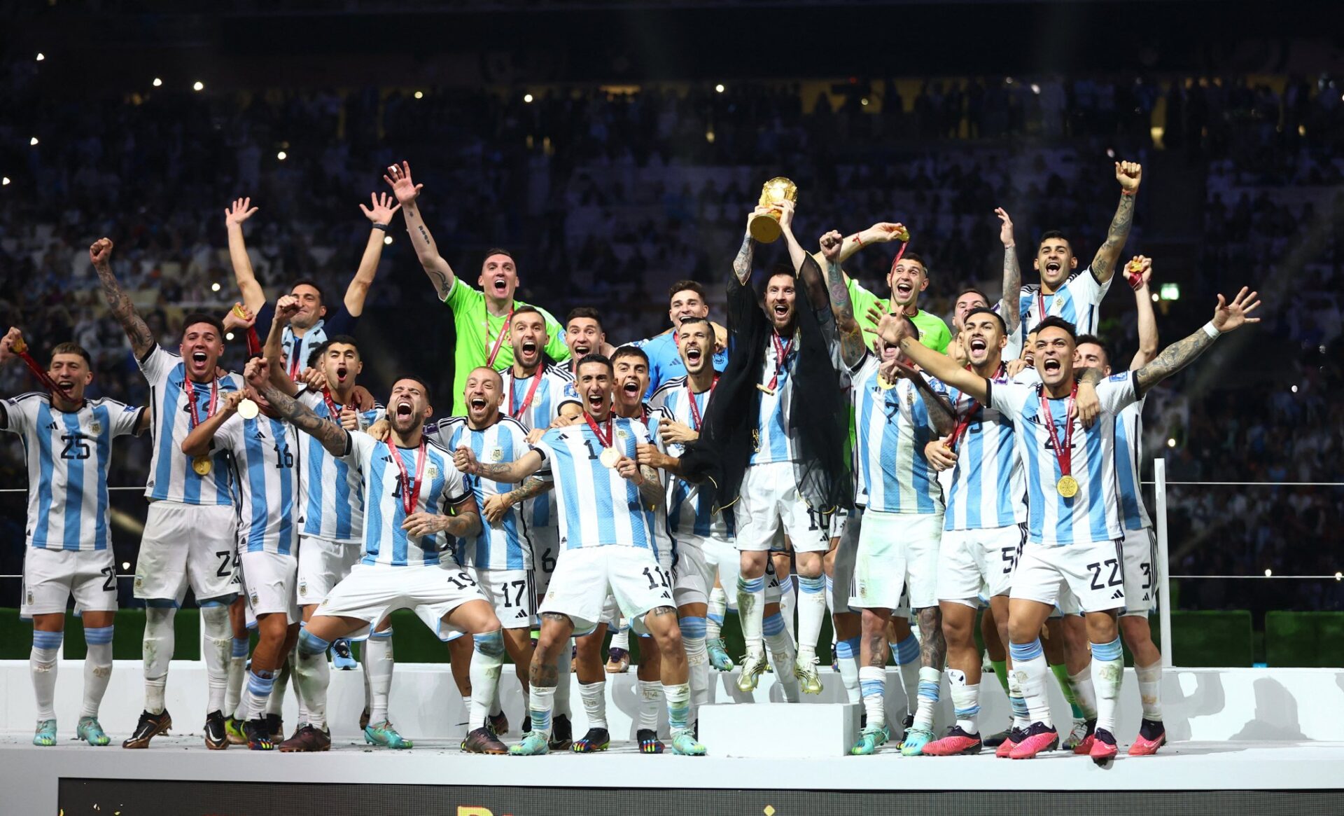 Lionel Messi Y Argentina Son Los Campeones Del Mundo 5943