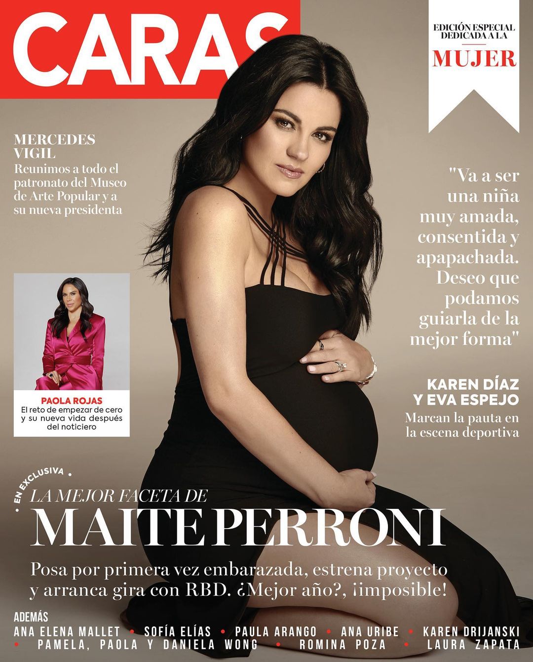 Maite Perroni Posa Por Primera Vez Embarazada Y Revela El Sexo De Su Beb Periodico