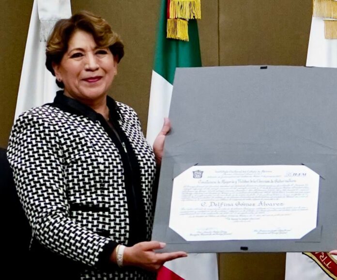 Delfina Gómez Recibe Constancia Como Gobernadora Del Estado De México ...