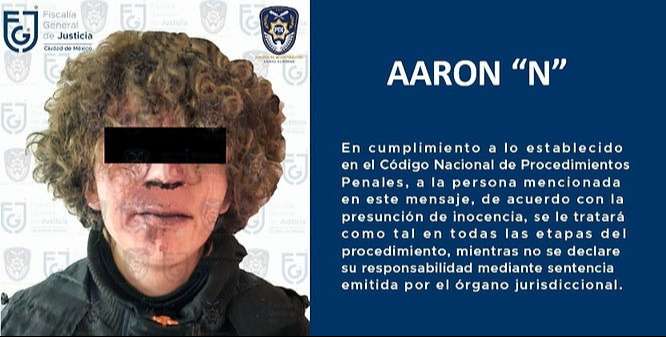 Procesan a Aarón "N" tras matar a su madre en la colonia Roma