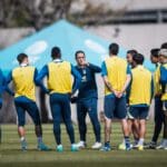 Jaime Lozano y Duilio Davino, presentes en entrenamiento de América