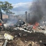 Mueren cuatro personas al desplomarse avioneta en Tepic