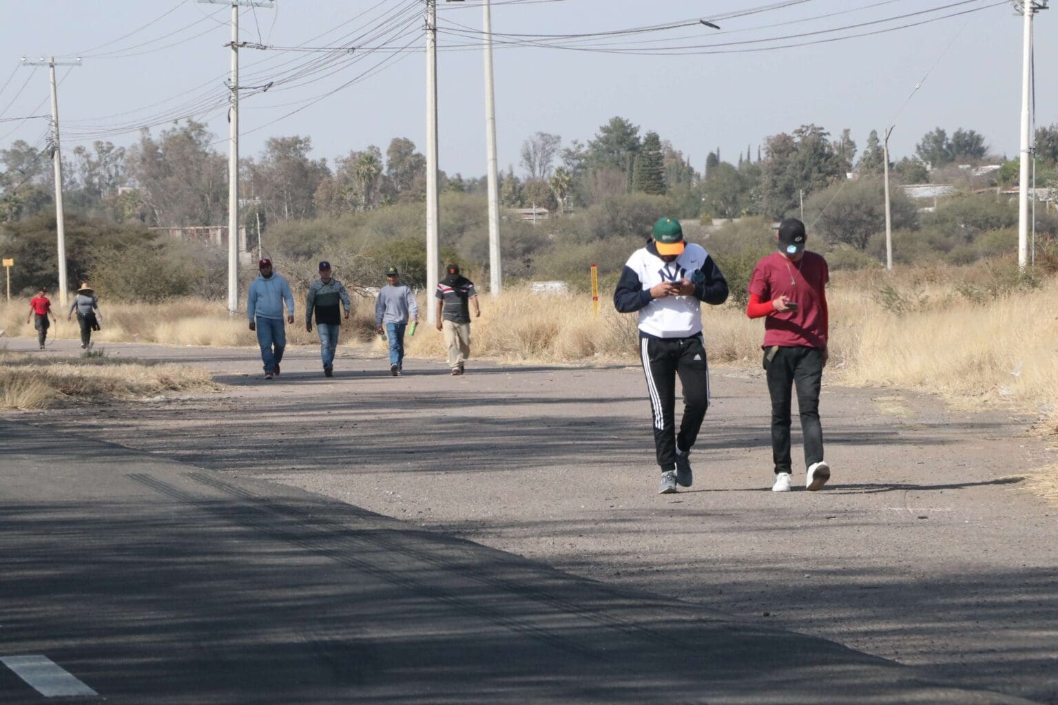 Inseguridad sí espantó a peregrinos