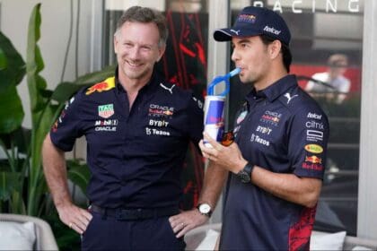 "Checo" Pérez cenó con Christian Horner; ¿se viene su renovación?