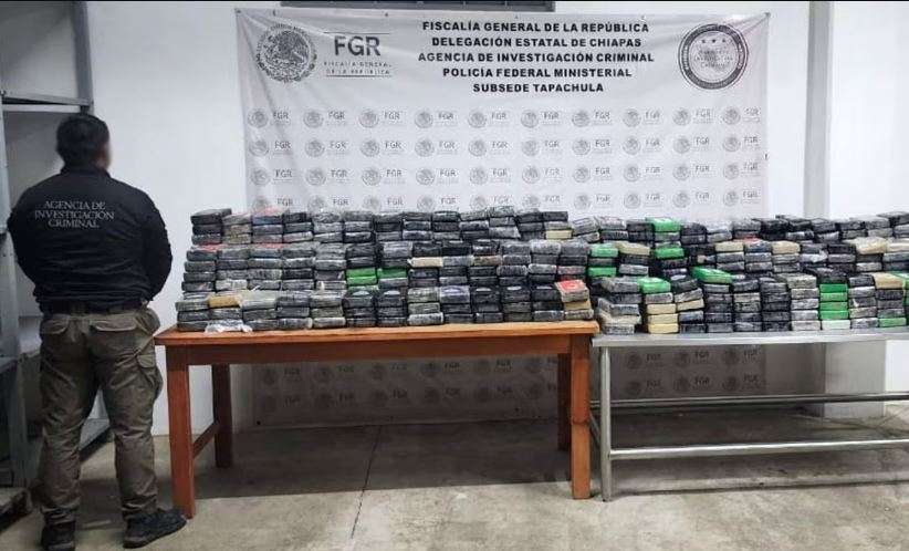 FGR asegura media tonelada de cocaína en un tractocamión