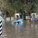 Se registran inundaciones en Tijuana, Baja California