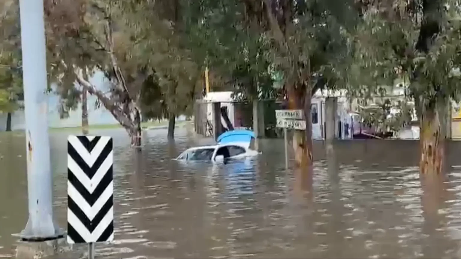 Se registran inundaciones en Tijuana, Baja California