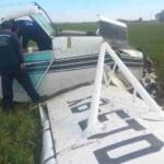 Avioneta se desploma en San Luis Río Colorado, Sonora