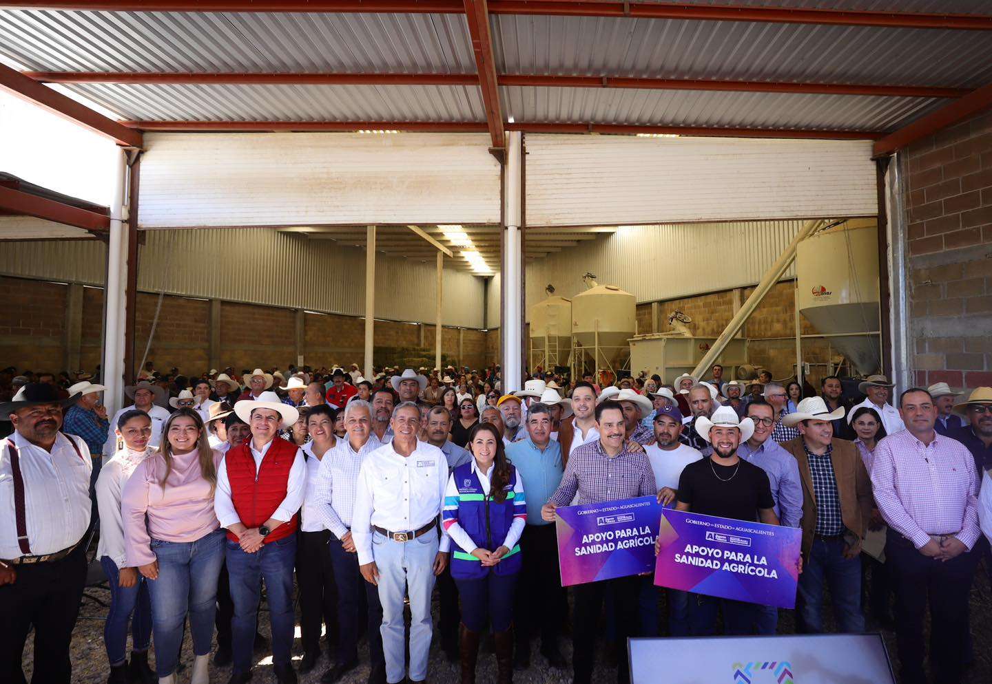 Tere anuncia más apoyos para el campo este año