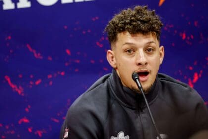 Patrick Mahomes, fan de toda la vida de Bob Esponja