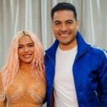 Carlos Rivera y Cynthia Rodríguez presumen sus fotos con Karol G