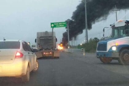 Reportan bloqueos, balaceras y destrucción de cámaras en Reynosa