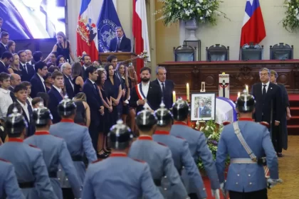 Chile da el último adiós a Piñera en un emotivo y solemne funeral de Estado