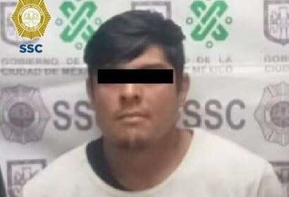 Detienen a "El Chimpa"; extorsionaba comerciantes