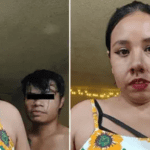 Mujer es golpeada por su pareja durante transmisión en vivo