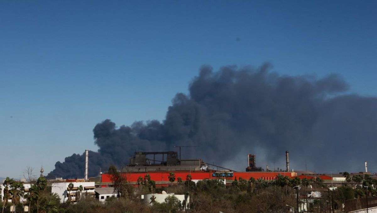 Controlan en 90% incendio en San Nicolás de los Garza en NL