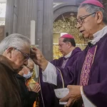 Así celebraron creyentes el miércoles de ceniza este 14 de febrero