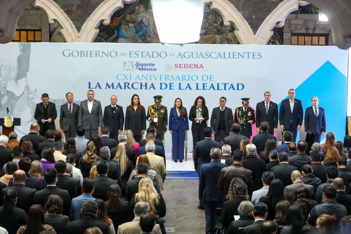 Conmemora Tere la Marcha de la Lealtad