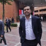 Álvarez Máynez no llena auditorio en su visita a la Ibero