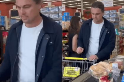 Captan a Leonardo DiCaprio comprando en un supermercado