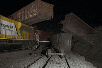 Chocan 2 trenes en Cofradía del Rosario, Jalisco