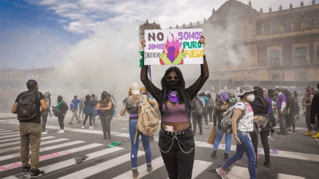 Ciudad de México dispone de 2.300 policías para vigilar las marchas de mujeres del 8M