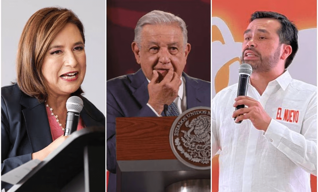 Xóchitl y Álvarez Máynez chocan con AMLO por cierre de refinerías