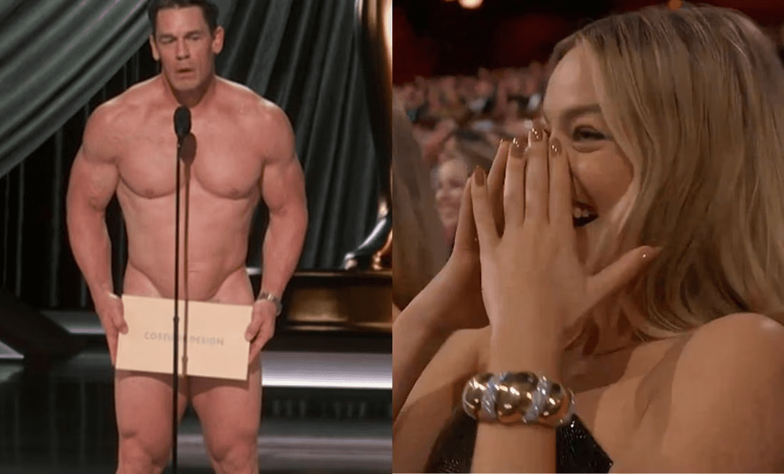 John Cena y la razón por la que apareció desnudo en los Premios Oscar