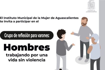 Invita Municipio a participar en el taller: "Hombres trabajando por una vida libre de violencia"