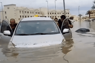 Así quedó Dubái tras las fuertes lluvias en Emiratos Árabes Unidos