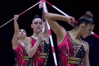 Selección de Gimnasia Rítmica avanza a dos finales en Azerbaiyán