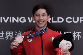 Randal Willars gana medalla de bronce en Final de Clavados en China