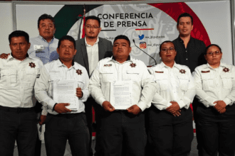 Policías de Campeche advierten a yucatecos sobre gobiernos de Morena