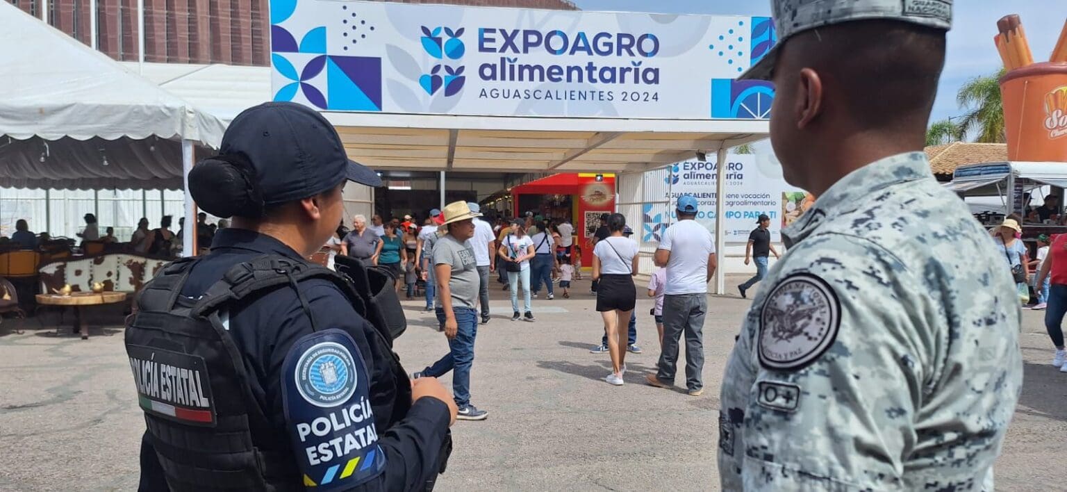 La Policía Estatal mantiene despliegue en todo el perímetro ferial