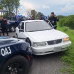 Detenido por Auto Robado. Foto: Especial.