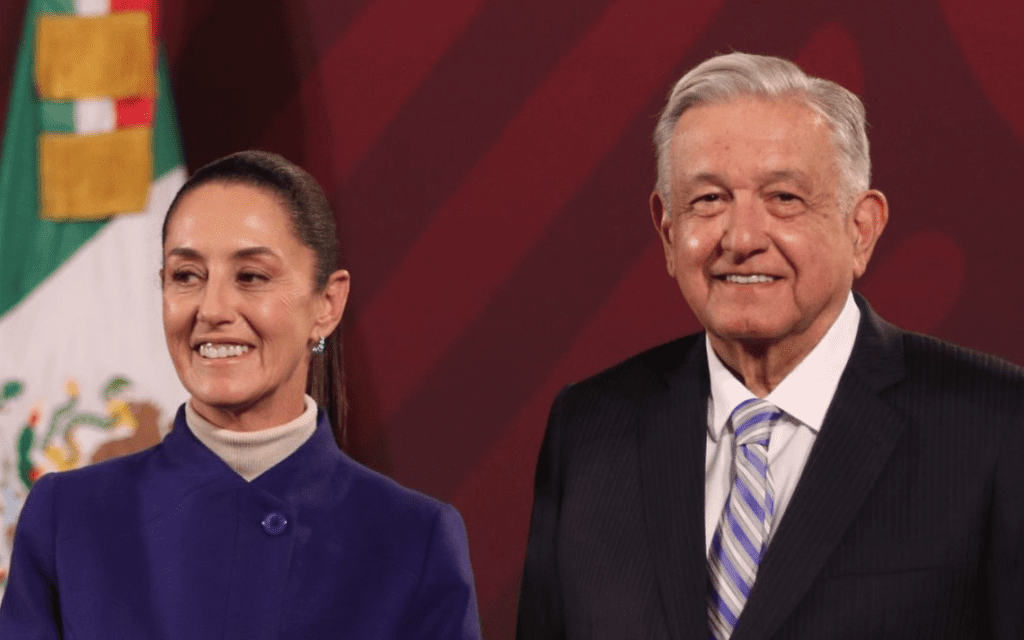 AMLO y Claudia Sheinbaum